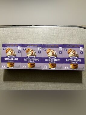 4 box bundle - Latte & Frappe Mix - Cinnamon Roll.